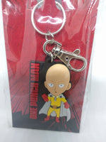 One Punch Man Keychain:Saitama w/title